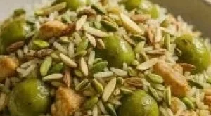 گوجه سبز پلو مخصوص