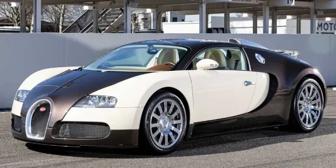 بوگاتی ویرون مدل 2007 رکورد قیمت فروش در حراجی را شکست