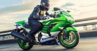 حداکثر سرعت کاوازاکی نینجا ZX-14R