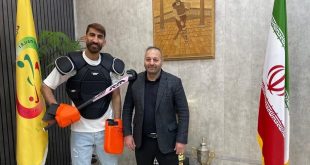 عکس‌العمل‌، هوش و ذکاوت بیراوند در تمرینات هاکی عالی است | دعوت از علیرضا بیرانوند به عضویت در تیم ملی هاکی ایران و هیات رئیسه فدراسیون