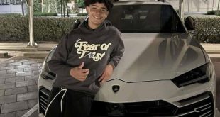 پلاک لامبورگینی پسر رونالدو از خود ماشین گران‌تر است | عکس